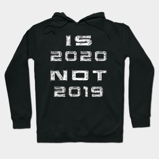 new year is 2020 not 2019 | new year collection 2020 Hoodie